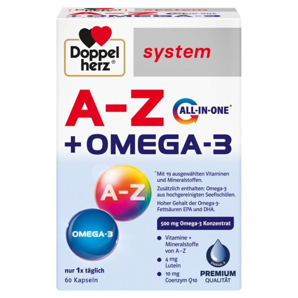 Doppelherz® system A-Z + Omega 3