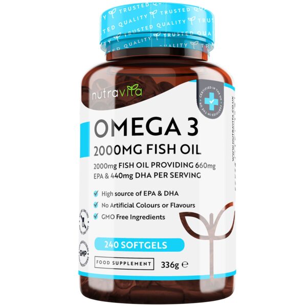 Nutravita Omega 3 2000 mg Fischöl