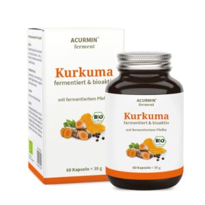 Acurmin® ferment BIO Kurkuma Kapseln - fermentiert und bioaktiv