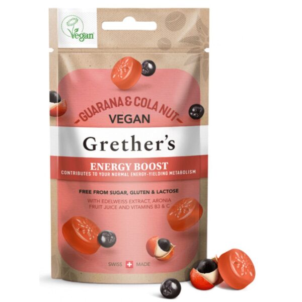 Grether´s ENERGY BOOST Guarana & Cola Nut