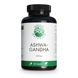 GREEN NATURALS Ashwagandha 2500 mg Hochdosis vegan