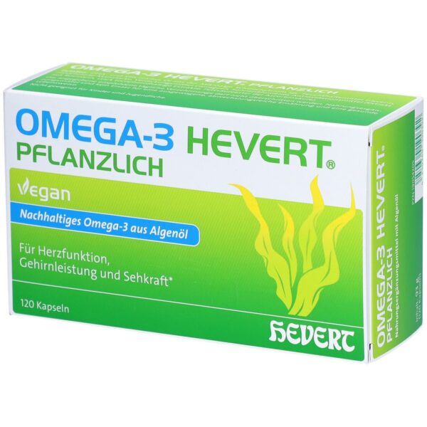 OMEGA-3 HEVERT pflanzlich Weichkapseln