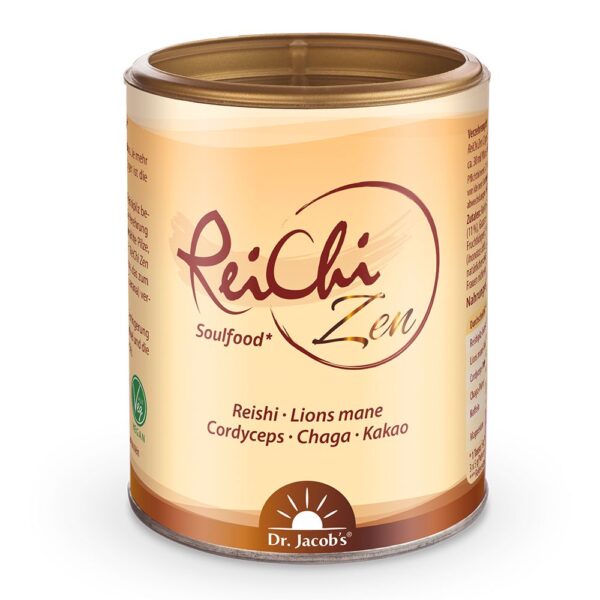 ReiChi Zen Pilz-Kaffee mit Guarana + Reishi + Chaga + Cordyceps + Lions Mane