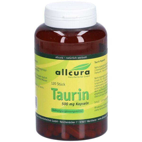 TAURIN 500 mg Kapseln