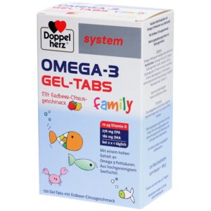 Doppelherz® system OMEGA-3 GEL-TABS family