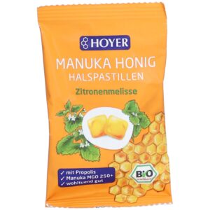 Hoyer Manuka Honig Halspastillen Zitronenmelisse