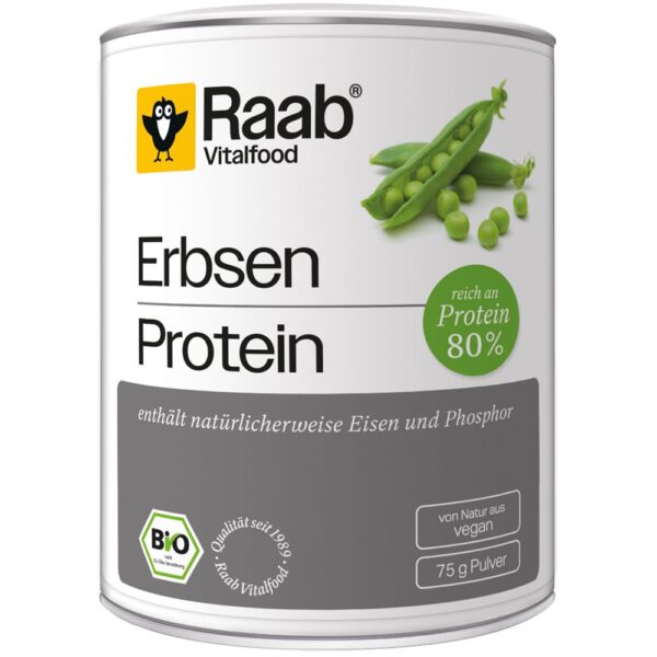 Raab® Bio Erbsenprotein Pulver