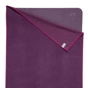 GRIP² Yoga Towel aubergine/lila