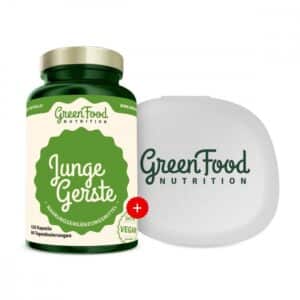 GreenFood Nutrition Junge Gerste +  KAPSELBEHÄLTER