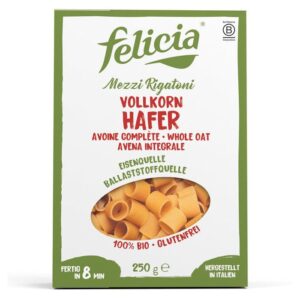 Felicia Hafer Mezzi Rigatoni glutenfrei