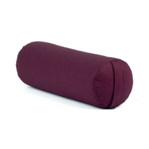 Yogabolster ECO Dinkel Aubergine