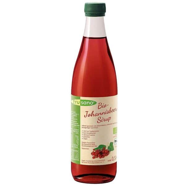 Frusano Bio Sirup Johannisbeere