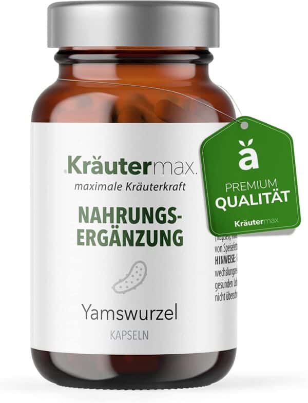 Kräutermax Yamswurzel Extrakt 300 mg Kapseln