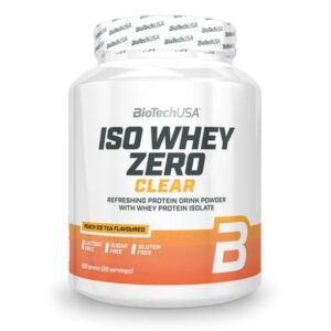 BioTech Iso Whey Zero Clear - Pirsich-Eistee