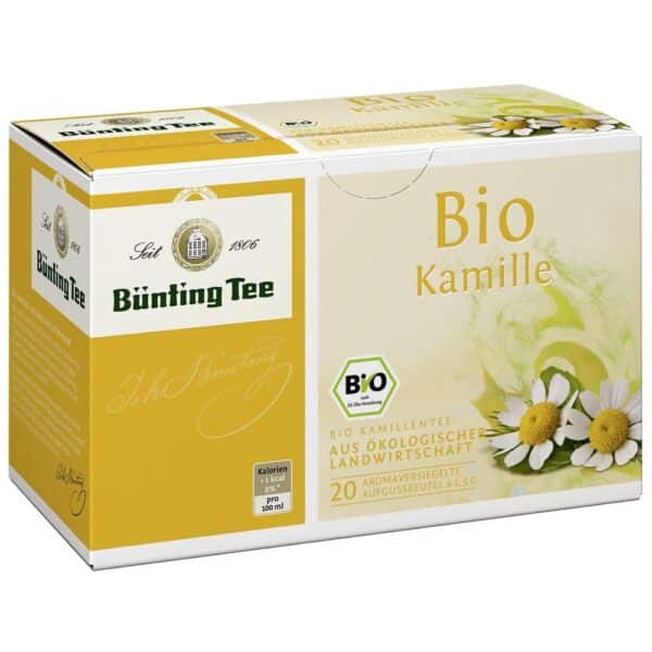 Bünting Bio Kamille Tee Beutel (1