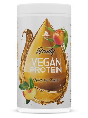 PEAK Fruity Vegan Protein - Geschmack White Tea Peach