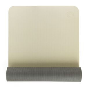 Yogamatte LOTUS PRO sand/hellgrau