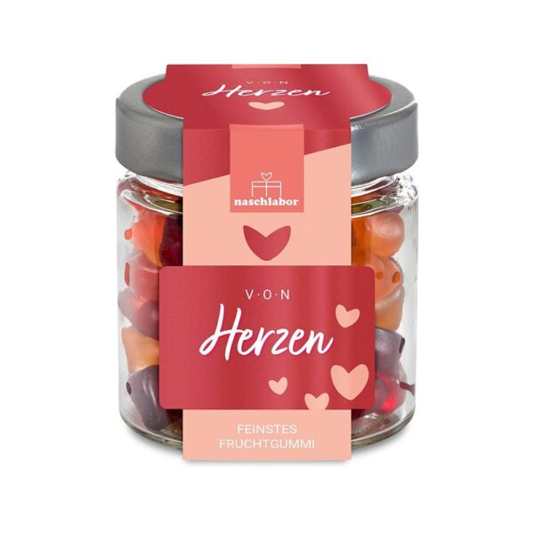 naschlabor Fruchtgummi Von Herzen