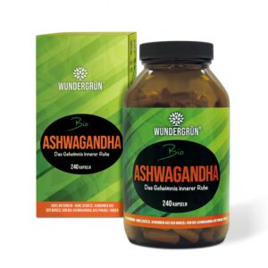 WUNDERGRÜN® Bio Ashwagandha Kapseln