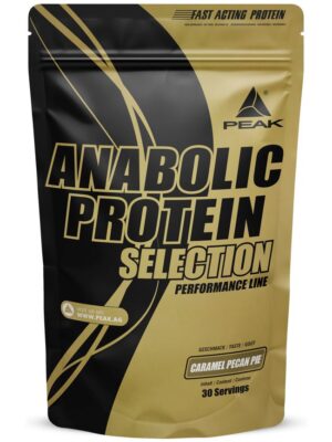 PEAK Anabolic Protein Selection - Geschmack Caramel Pecan Pie