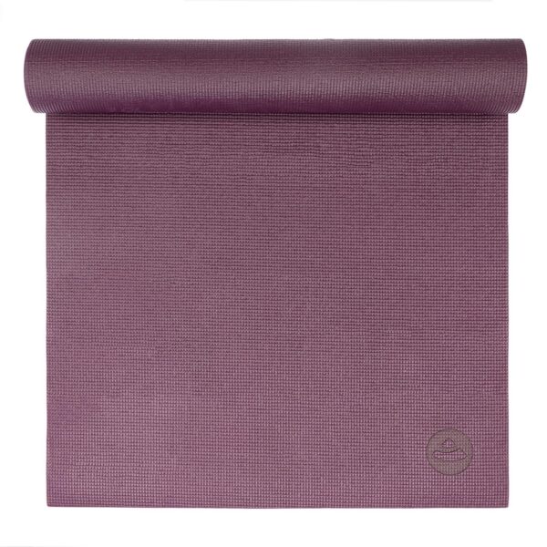 Yogamatte LEELA Collection PVC aubergine/lila