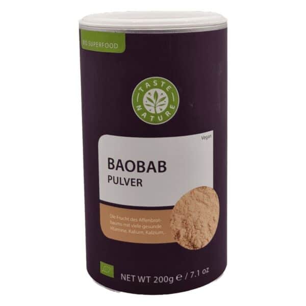 Taste Nature Bio Baobab Pulver