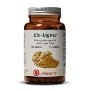 Bio-Ingwer Kapseln in Bioqualität von Quintessence