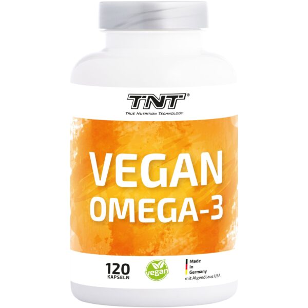 TNT Vegan Omega-3 - hochwertige Fettsäuren aus Algenöl