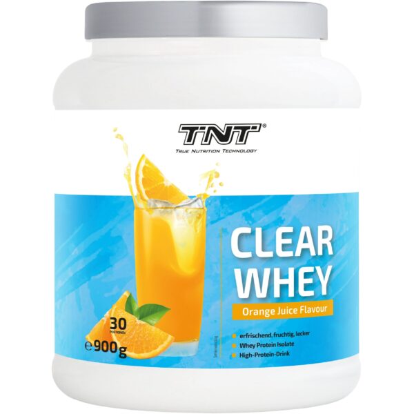 TNT Clear Whey - Proteinshake erfrischend wie ein Eistee oder Softdrink