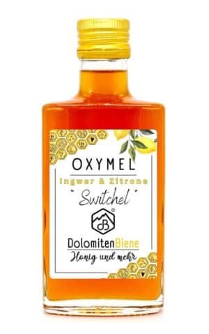 Oxymel Ingwer & Zitrone "Switchel" von Imkerei Dolomitenbiene