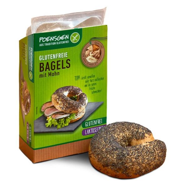 Poensgen Bagels mit Mohn glutenfrei