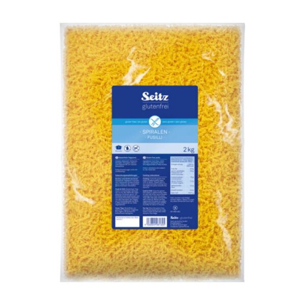 Seitz Fusilli Spiralen Vorratspack 2kg glutenfrei