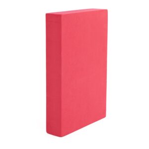 Schulterstandplatte Asana Yoga Block (Platte) bordeaux