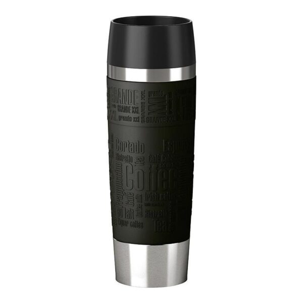 EMSA Thermobecher Travel Mug Grande 500 ml schwarz