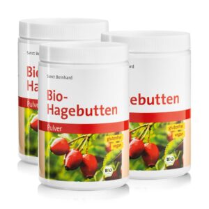 Sanct Bernhard Bio-Hagebutten-Pulver