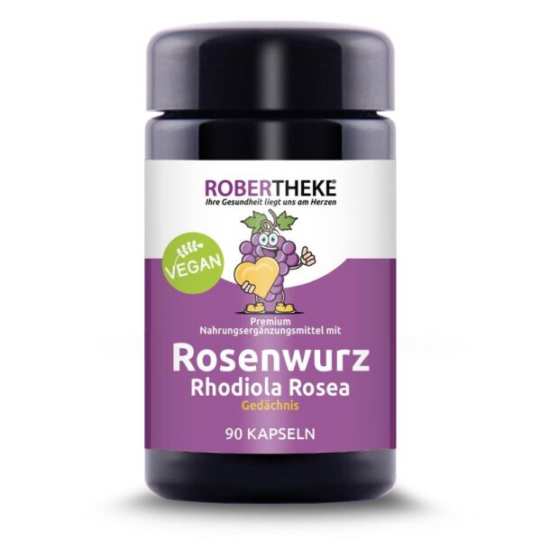 ROBERTHEKE Rosenwurz Rhodiola Rosea Kapseln