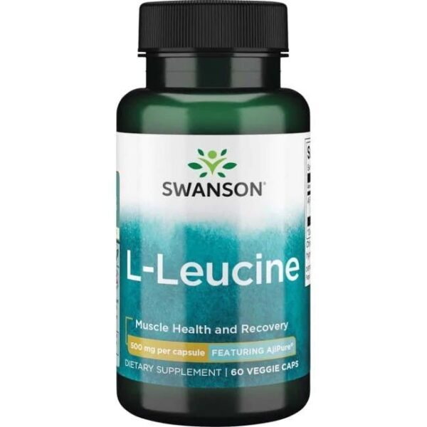 Swanson AjiPure L-Leucin 500mg