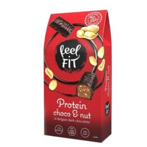 feel FIT Protein choco&peanut in Belgian Dark Chocolate