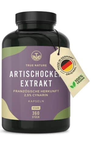 TRUE NATURE® Artischocken Extrakt Kapseln mit 2