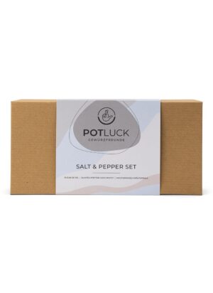 POTLUCK Geschenkset Salt & Pepper