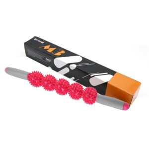 Sport-Knight® Igel Massagestick 5-Bälle Rot