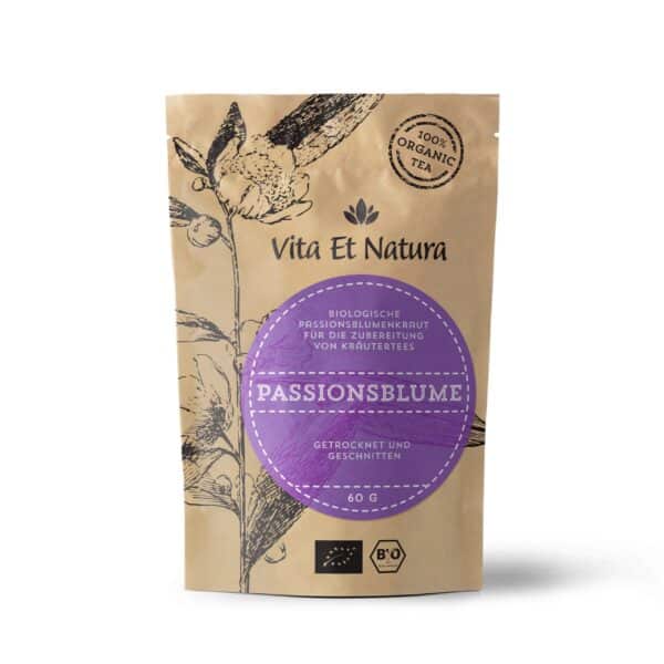 Passionsblumenkraut rein biologisch - Vita Et Natura® Teemanufaktur