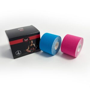 Effekt Manufaktur Kinesiologie Tape – 500 x 5 cm – in blau und pink - Kinesiotape