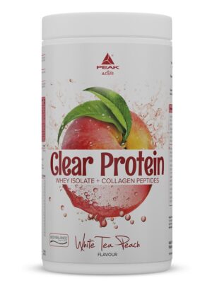 PEAK Clear Protein - Geschmack White Tea Peach