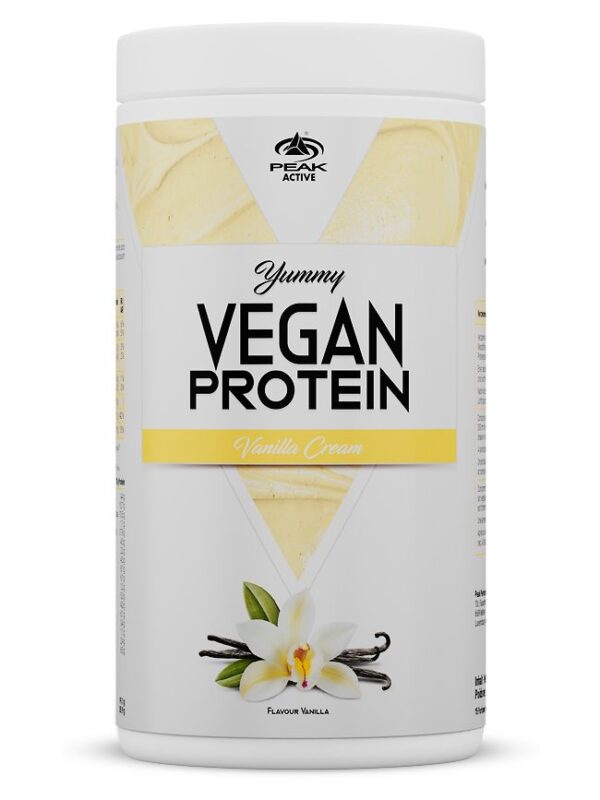 PEAK Yummy Vegan Protein - Geschmack Vanilla Cream