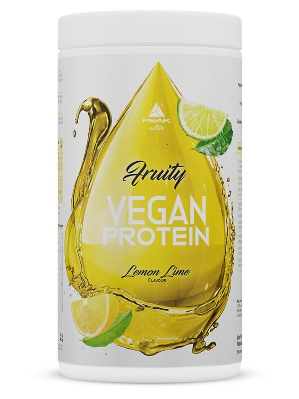 PEAK Fruity Vegan Protein - Geschmack Lemon Lime