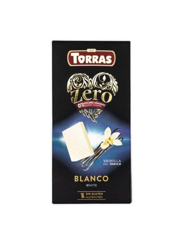 Torras Zero White Chocolate