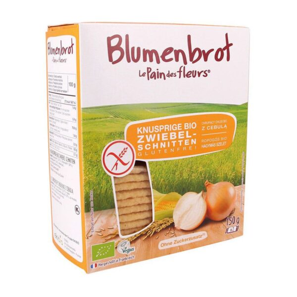 Blumenbrot Bio Zwiebel-Schnitten glutenfrei