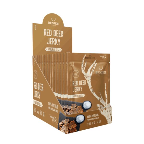 Renjer Red Deer Jerky Sea Salt