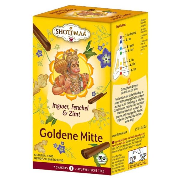 Shoti Maa Bio Goldene Mitte Tee Beutel